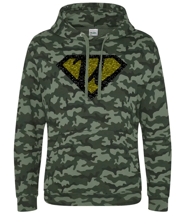Long Sleeve Hoodies Youths Pls Ultra Logo Camo Collection in 100% Cotton (XS-XL)