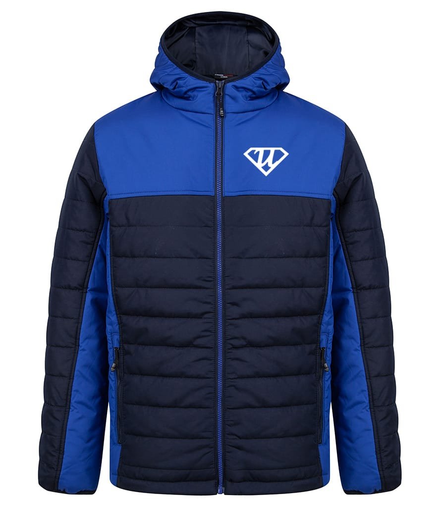 Ult R Logo Jacket Ultra Logo- Contrast Padded Jacket 100% Polyester Pongee (XS-5XL ...