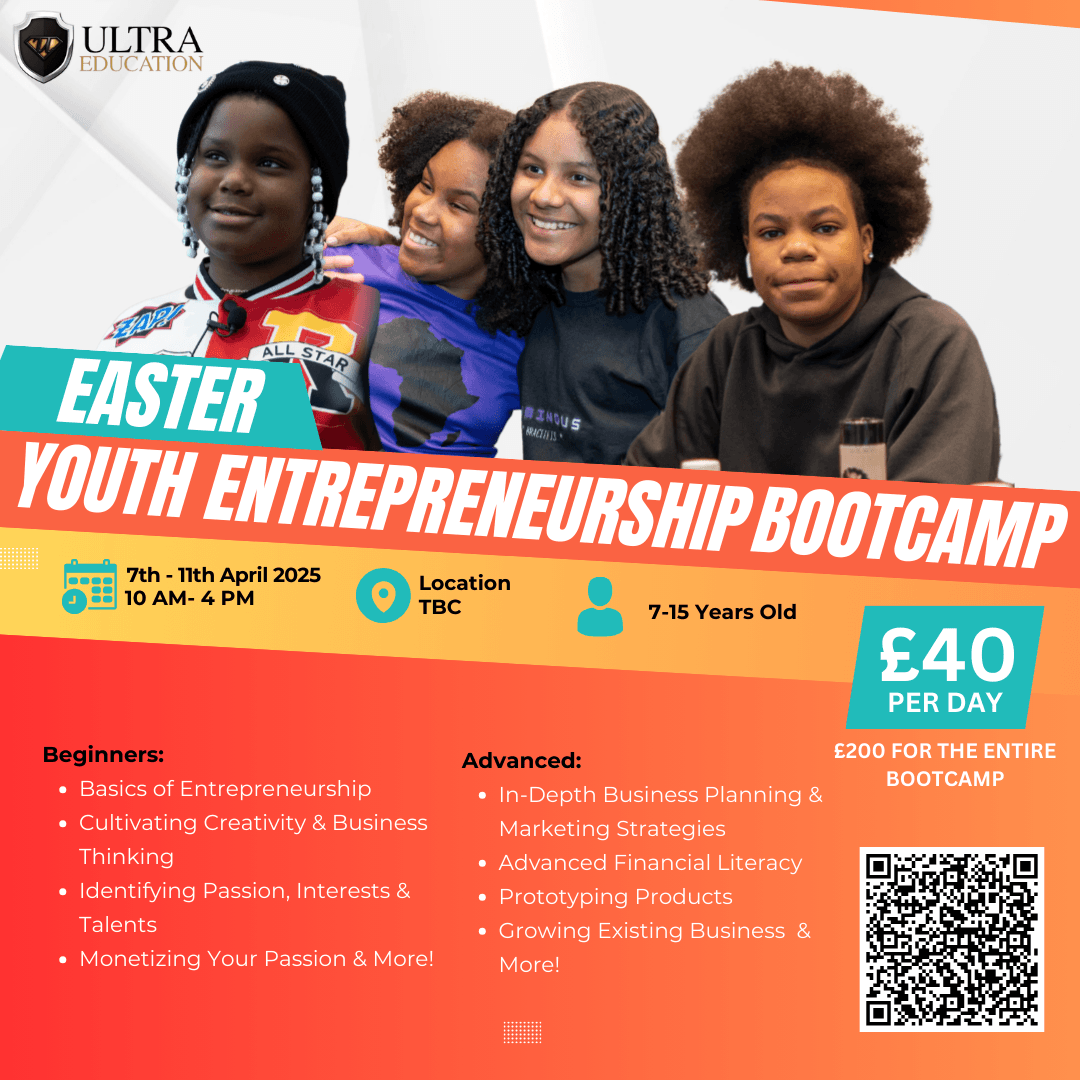 ultra education young entrepreneur easter bootcamp